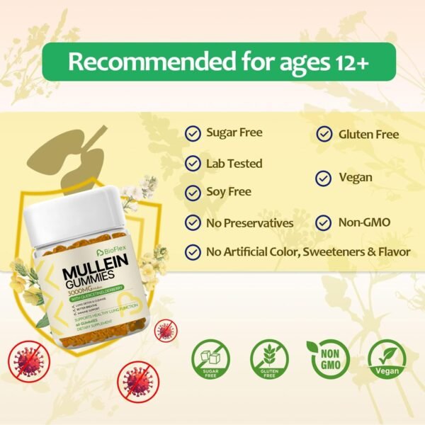 BioFlex MULLEIN GUMMIES