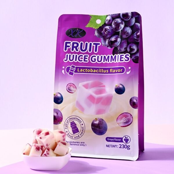 Assorted Sour Chewy Fruit Juice Candies